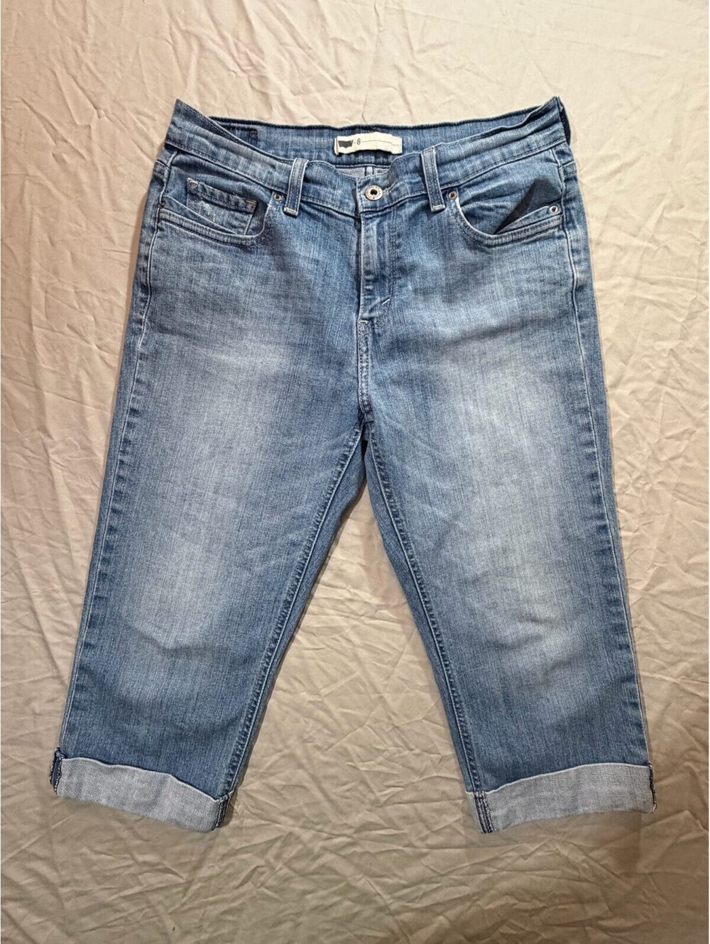 Judy Blue Skinny Fit Jeans Women’s 7/28 Dark Wash Stretch Denim